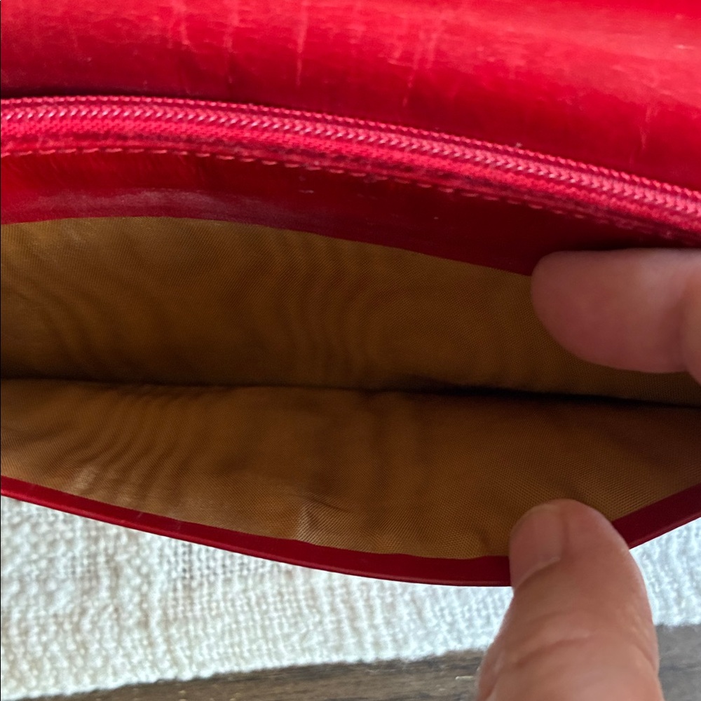 Gucci rare vintage Red wallet/Clutch - Picture 12 of 12